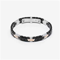 Bracciale Baraka Uomo in Acciaio BR214203ROGR067 - BR214203ROGR067